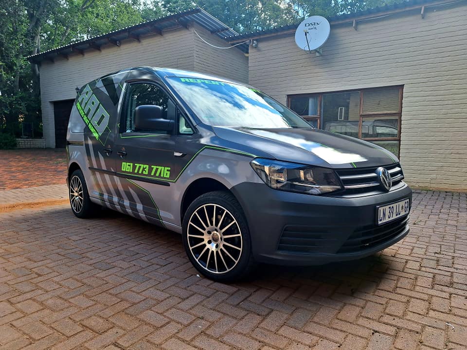 RAD branded van